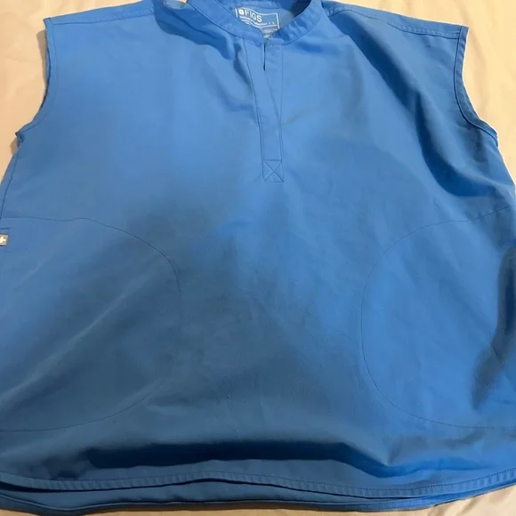 FIGS Capri Blue Scrub Set | Rafaela Top + Zamora Jogger | Size L | EUC | PO 2679 - Picture 4 of 8